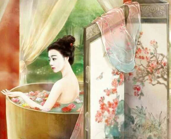 古代美女洗头_古代如何处理偷看人洗澡_古人如何偷窥在洗澡的美女