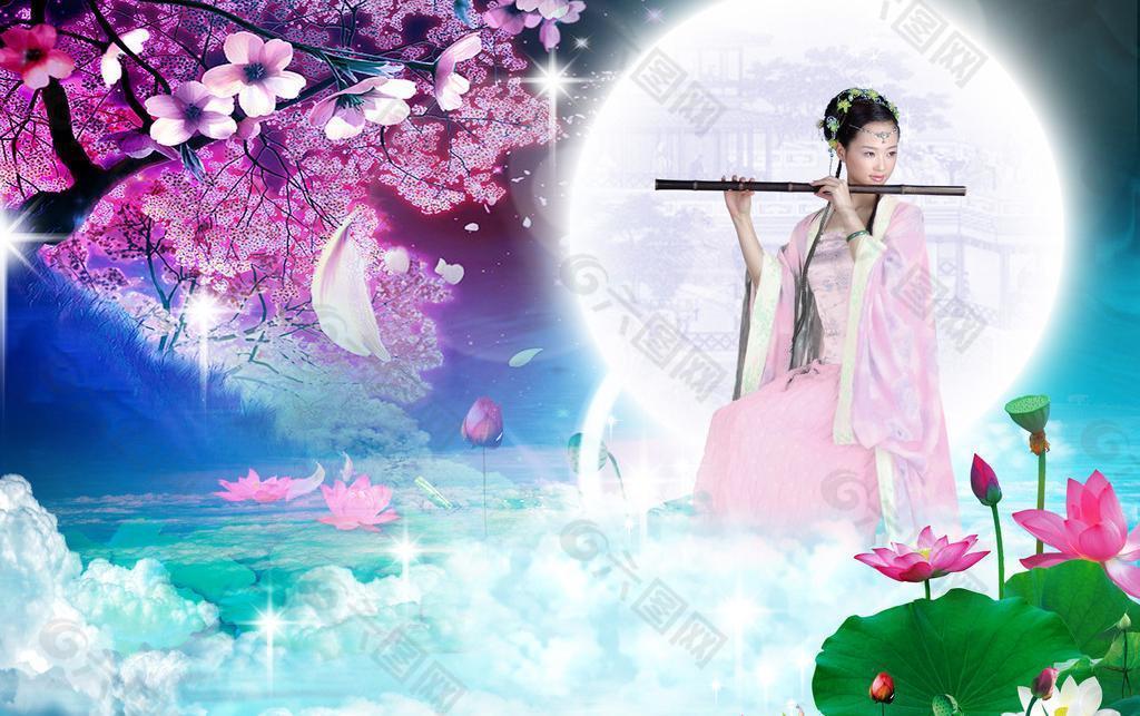 月下美人_美人月下醉对应哪一句_美人月下醉